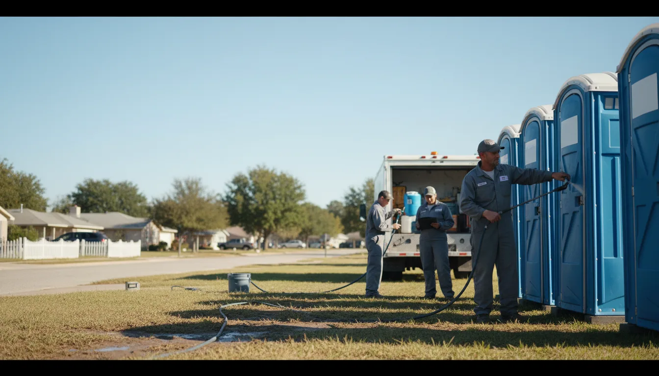 Long-Term Portable Toilet Rental in Yeoman, IN near me
